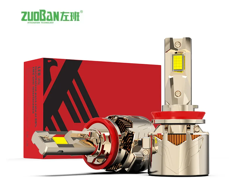 نئی نسل کی سپر چمک 120W ایل ای ڈی کار ہیڈلائٹ بلب