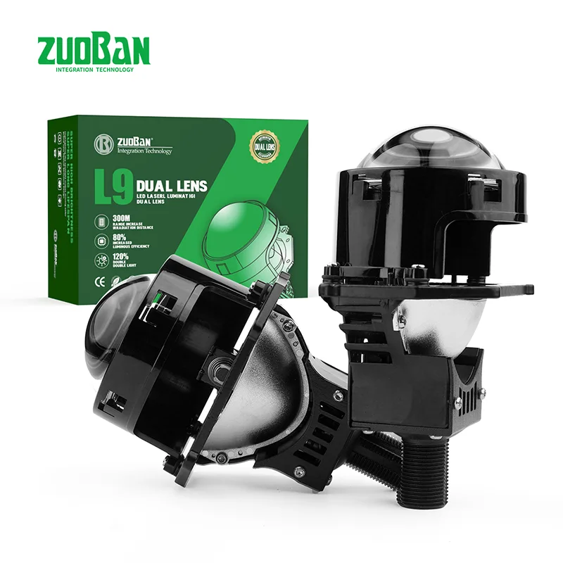 T2225/2.5 انچ 110W ہائی پاور سنگل لینس ڈوئل لینس ہیڈلائٹس